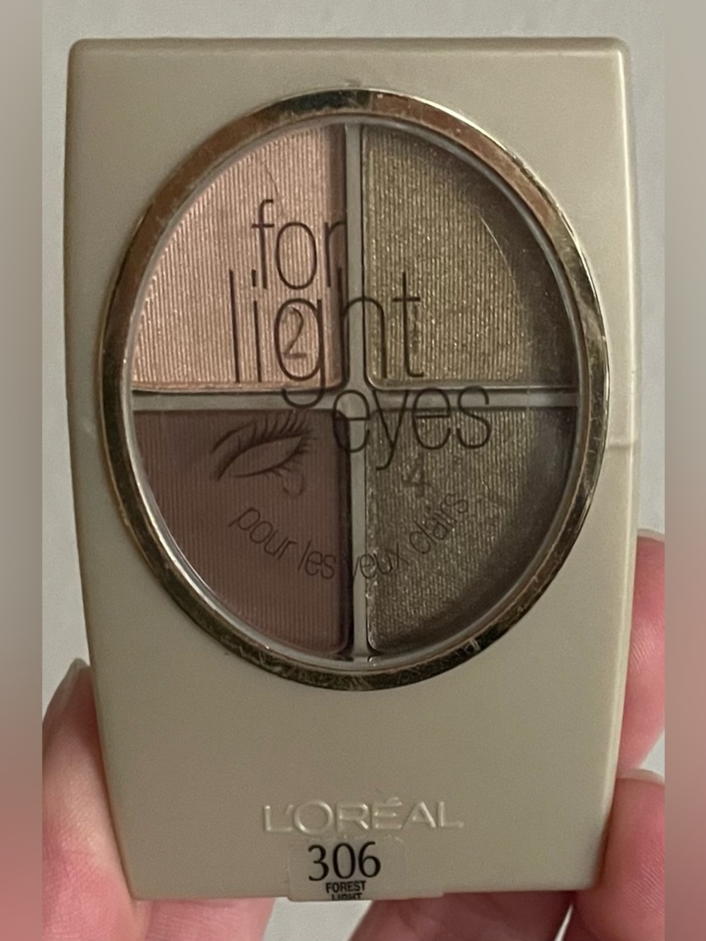 L'Oréal Paris Wear Infinite Eye Shadow Quad 306 Forest Light Discontinued
